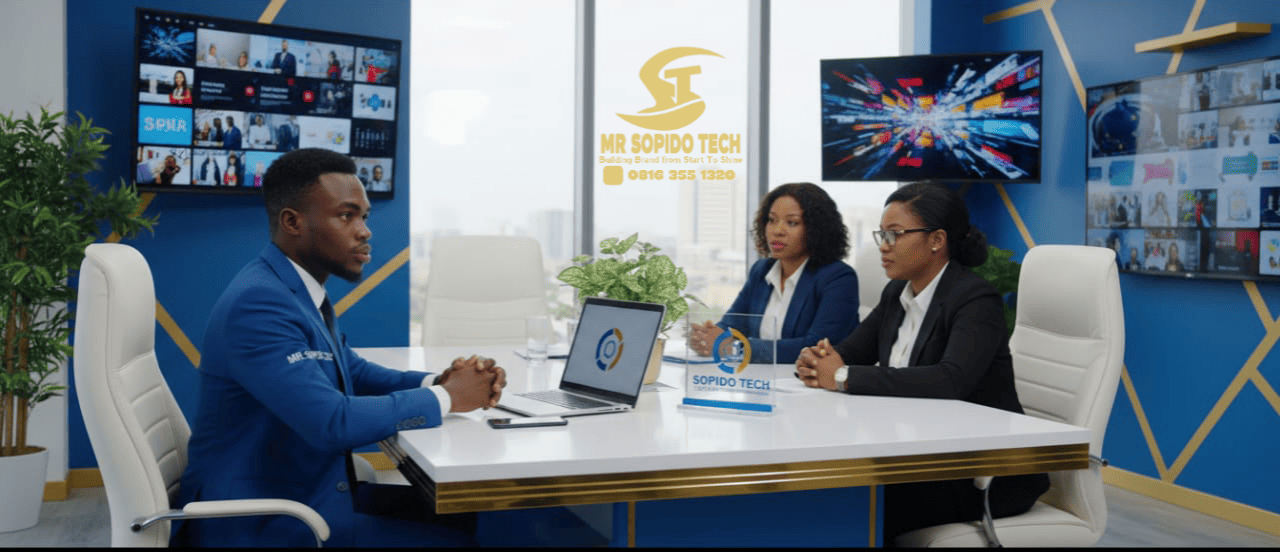 MR SOPIDO TECH professional consultation setting